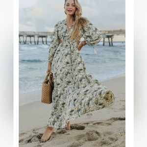 Tropical Vacation Maxi Dress